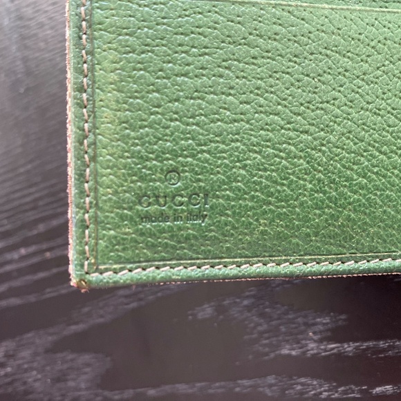 Gucci Vintage Green Wallet - Picture 5 of 8
